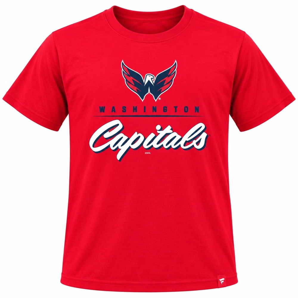 Washington Capitals NHL Red Graphic T-Shirt Womens Medium NEW streetwear bloke